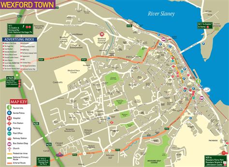 Wexford Town Map - Town Maps