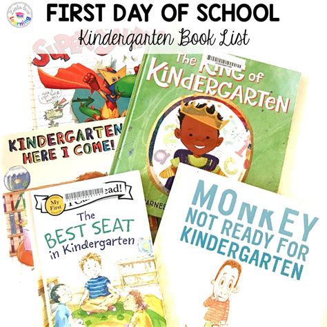 The BEST First Day of School Books for Preschool & Kindergarten