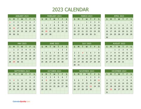 2023 Calendar Free Printable Microsoft Word Templates 2023 Calendar ...