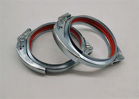 Zinc Plated Carbon Steel 100mm Quick Release Tube Clamp