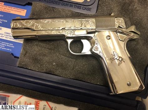 ARMSLIST - For Sale: Colt 38 super engraved