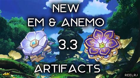 New EM & Anemo Artifacts In Genshin 3.3 - YouTube