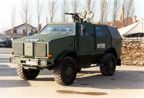 Dingo 1 Krauss Maffei Wegmann wheeled armoured vehicle personnel ...