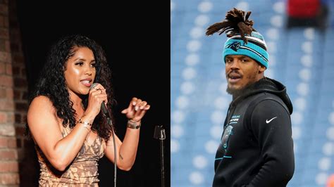 Cam Newton defends girlfriend Jasmin Brown on IG, calls out hater with ...