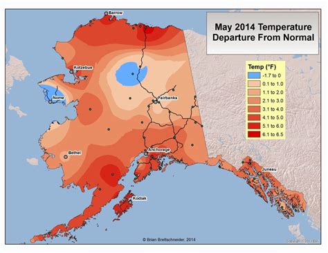 Deep Cold: Alaska Weather & Climate: Fairbanks Airport Temperatures