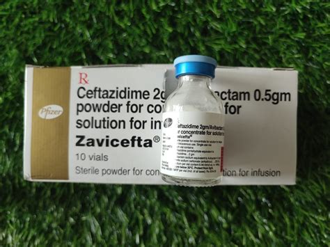 Ceftazidime 2gm Avibactam 0.5gm Powder For Concentrate For Solution For ...