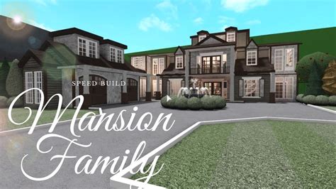 Modern family mansion bloxburg