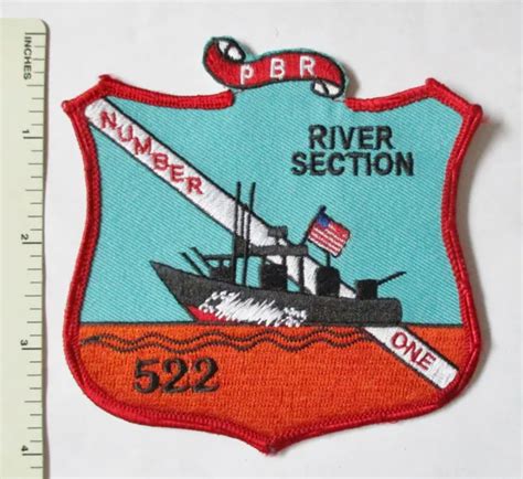 US NAVY PBR RIVER SECTION 522 PATCH Made for Vietnam War Veterans $9.95 - PicClick