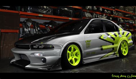 mitsubishi galant by LocoAtomo on DeviantArt