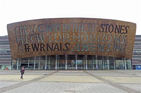 Wales Millennium Centre | Opened 2004, with poetic inscripti… | Flickr