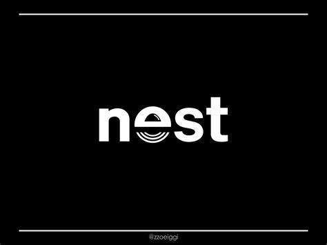 Nest Logo by Zzoe Iggi on Dribbble