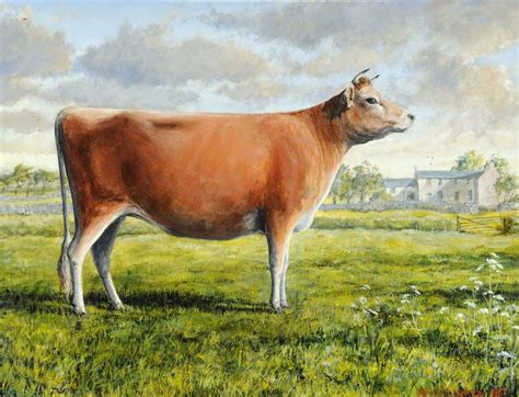 A Jersey Cow | Art UK