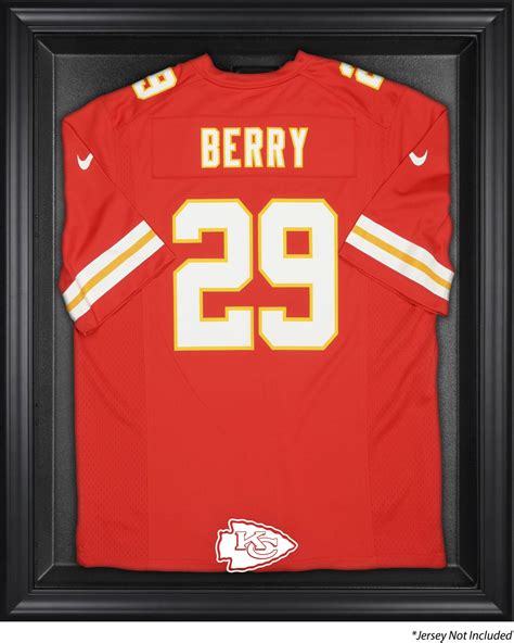 Kansas City Chiefs Black Frame Jersey Display Case