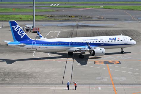 ANAのA321neo、就航5周年 国内線仕様初の全席モニター