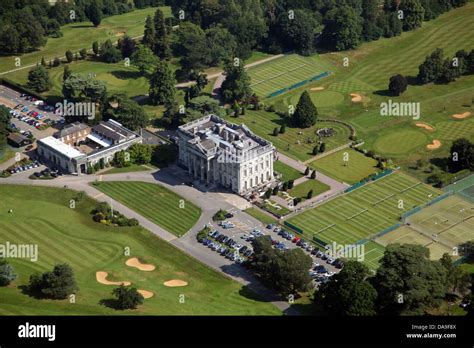 aerial view of Moor Park Golf Club near Rickmansworth, Hertfordshire ...