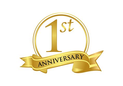 1st Anniversary Logo