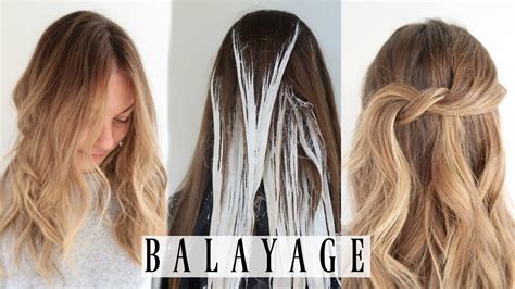 FAVORITE WAY TO BALAYAGE HAIR FT. FRAMAR - YouTube