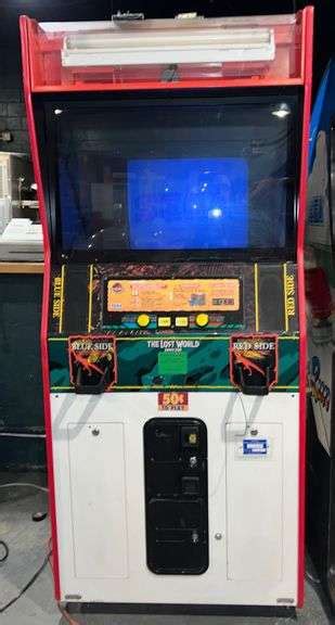 The Lost World Jurassic Park Arcade Game - Business Liquidation Auction