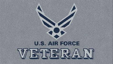 Buy US Air Force Veteran Logo Rug Online | Free Shipping