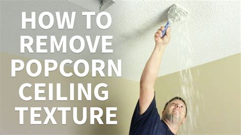 How To Remove Stipple From Ceiling : Popcorn Ceiling Removal Projects ...