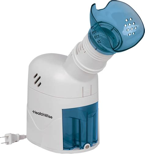 HealthWise Steam Inhaler - Respiratory Vapor Therapy for Sinus Pressure ...