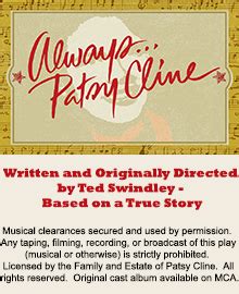 WHO’S WHO – ALWAYS…PATSY CLINE – Infinity Theatre Company