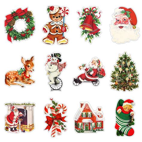 Bethany Lowe 7 Retro Christmas Character Dummy Board Christmas Sign ...