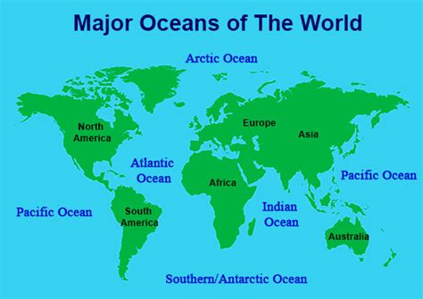 The Blue Planet: How Many Oceans are There in the World?
