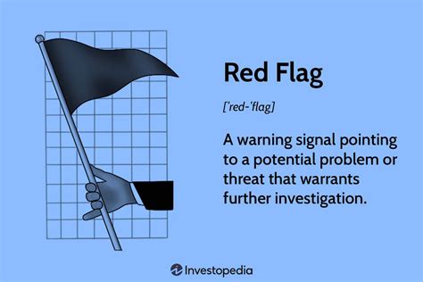 What Is a Red Flag? Definition, Use in Investing, and Examples