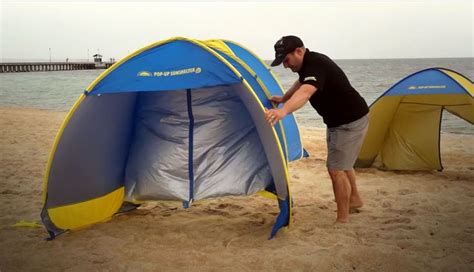 Get Free Delivery on Smart Shade Pop-Up Beach Sunshelter - Family - Huge Range of Beach Shelters ...