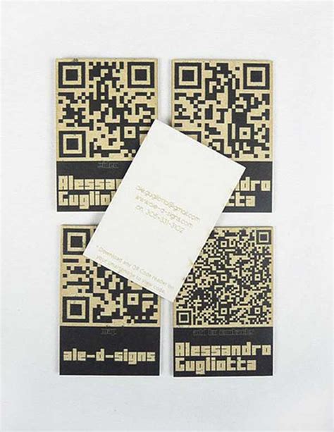 50 Inspirational QR Code Business Cards - Smashfreakz