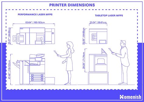 What Are the Standard Printer Dimensions? (Drawings Included) - Homenish