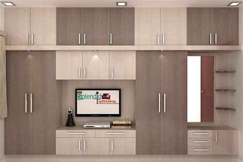 Wardrobes, splendid interior & designers pvt.ltd | homify | Cupboard ...