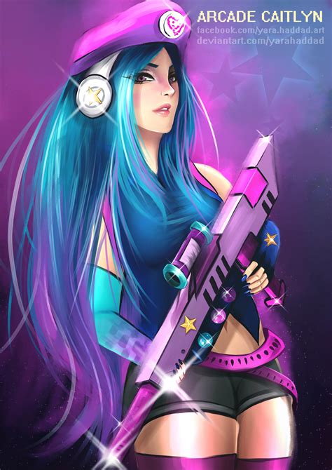 Arcade caitlyn by yarahaddad on DeviantArt