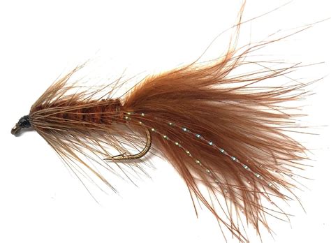 Wooly Bugger Fly Fishing Flies - One Dozen Brown Flies - 4 Size ...