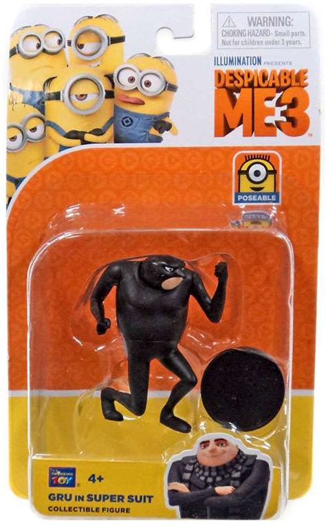 Despicable Me 3 Gru in Super Suit 3 Action Figure Think Way - ToyWiz