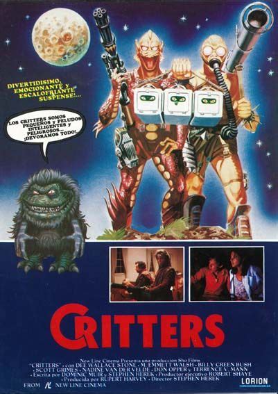 Critters (1986) cc.esp. tt0090887 | Horror posters, Movie posters, Horror movie posters