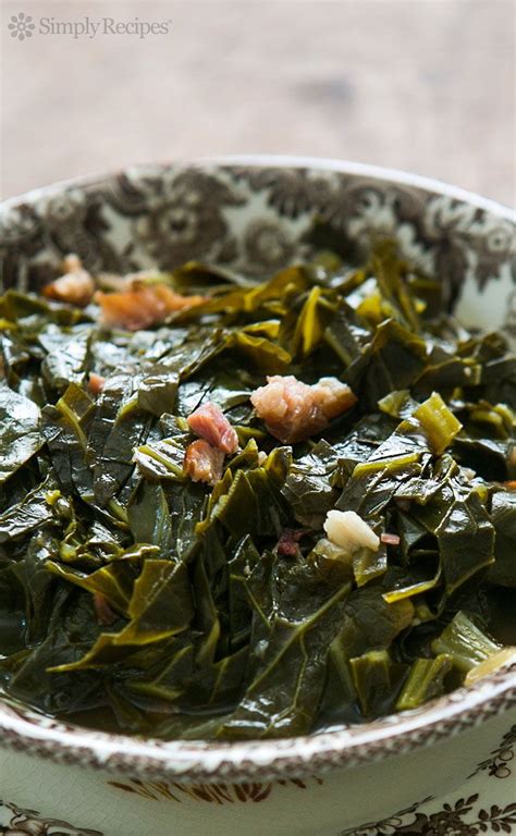 Southern Style Collard Greens ~ Slow cooked collard greens with a ham ...