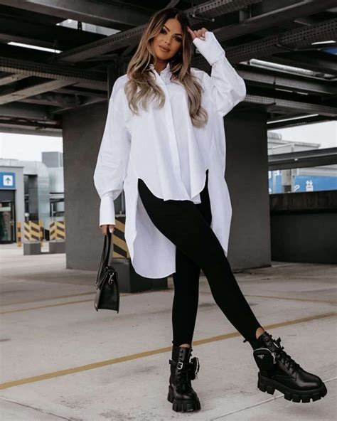 Stylish Ways To Wear An Oversized White Shirt - GlowingFem