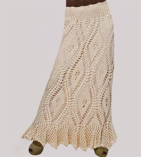 Crochet skirt PATTERN, maxi crochet skirt pattern, boho crochet skirt ...