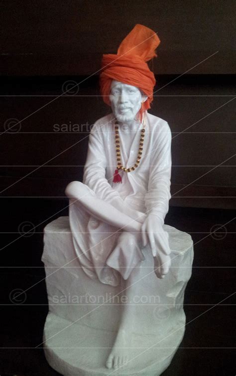 Buy Online Sai Baba Marble Statue for Homedecor by Hemant Wani