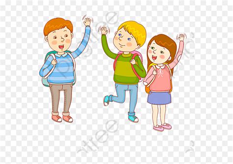 Student Goodbye Png - Saying Goodbye Clipart, Transparent Png - vhv