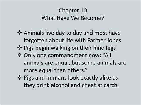 PPT - Animal Farm Chapter 1 Old Major’s Speech PowerPoint Presentation - ID:2448590