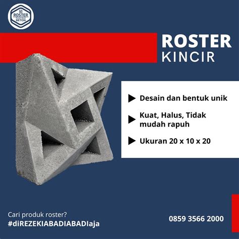 Jual Roster,Roster Beton,Roster Minimalis,Roster Beton | Shopee Indonesia