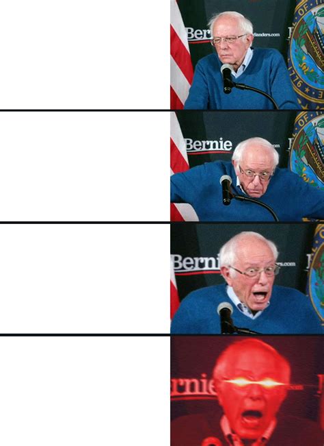 Bernie Sanders reaction nuked Meme Generator - Piñata Farms - The best meme generator and meme ...