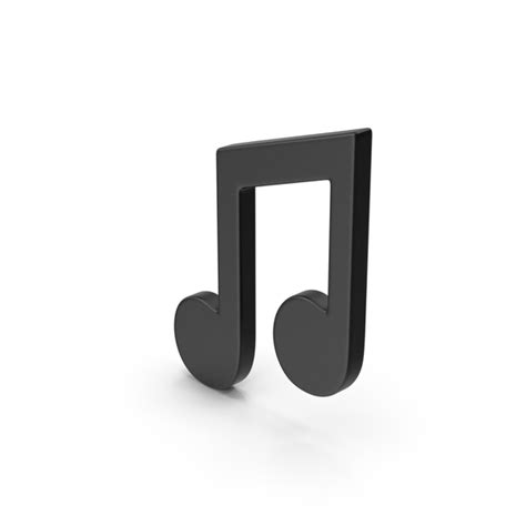 Black Symbol Music Note PNG Images & PSDs for Download | PixelSquid - S113013530