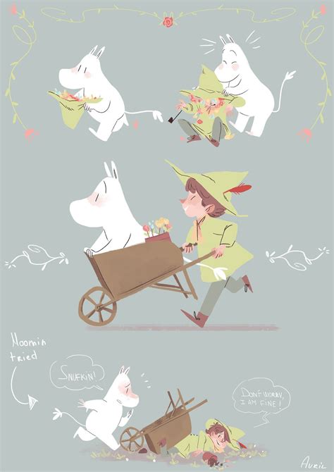 Enjoying the time spend together! - Or just avril | Moomin, Moomin ...