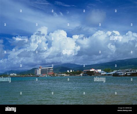 Western Samoa, Upolu Island, view of the Apia waterfront Stock Photo - Alamy