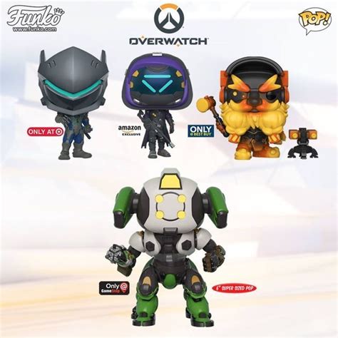 'Overwatch' Gets Some Long-Awaited Funko Pop Figures