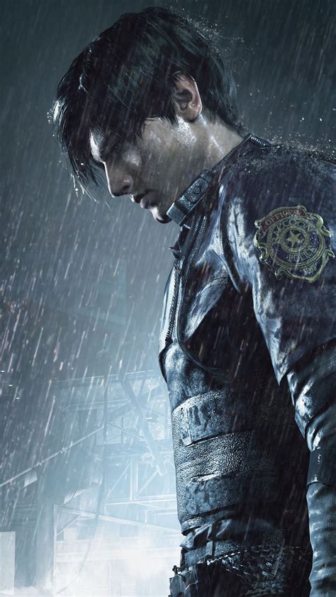 Leon Kennedy Resident Evil 2 Wallpaper